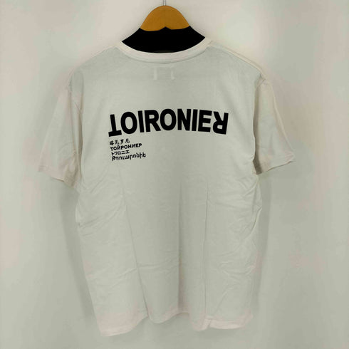 トワロニエ toironier ロゴプリントクルーネックS/S Tシャツ メンズ JPN:1